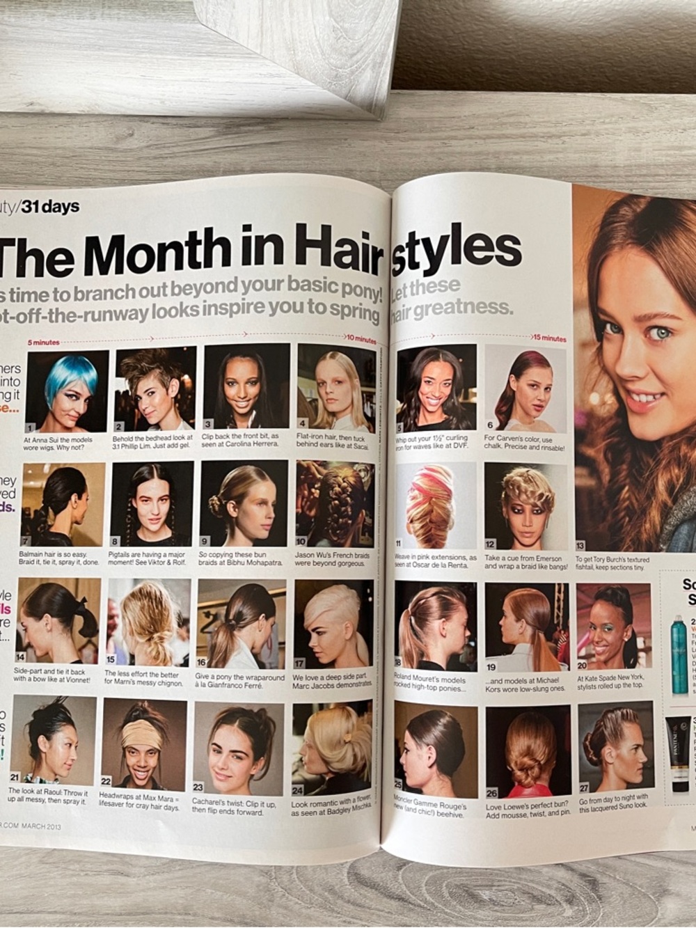 March 2013 Glamour Magazine - Picture 11 of 15